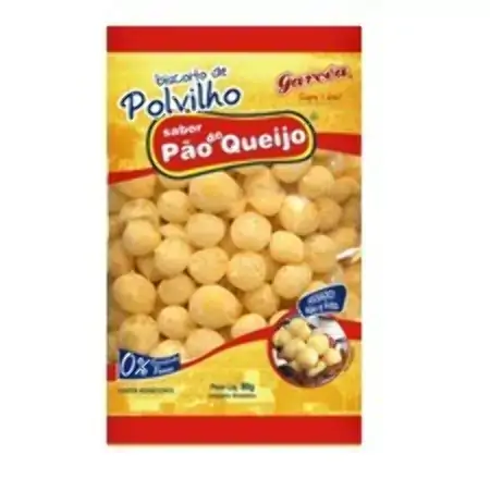 Biscoito De Polvilho Mini Pão De Queijo Garcéa 80g
