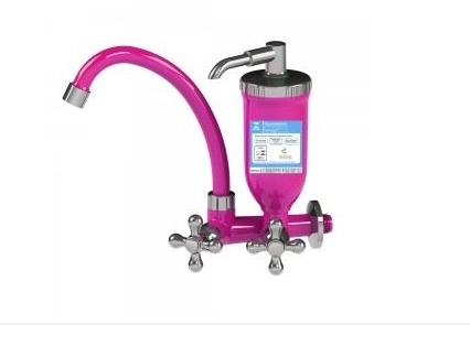 Injet Torneira Purificador Parede 2167 Abs 1/4v C33  Rosa