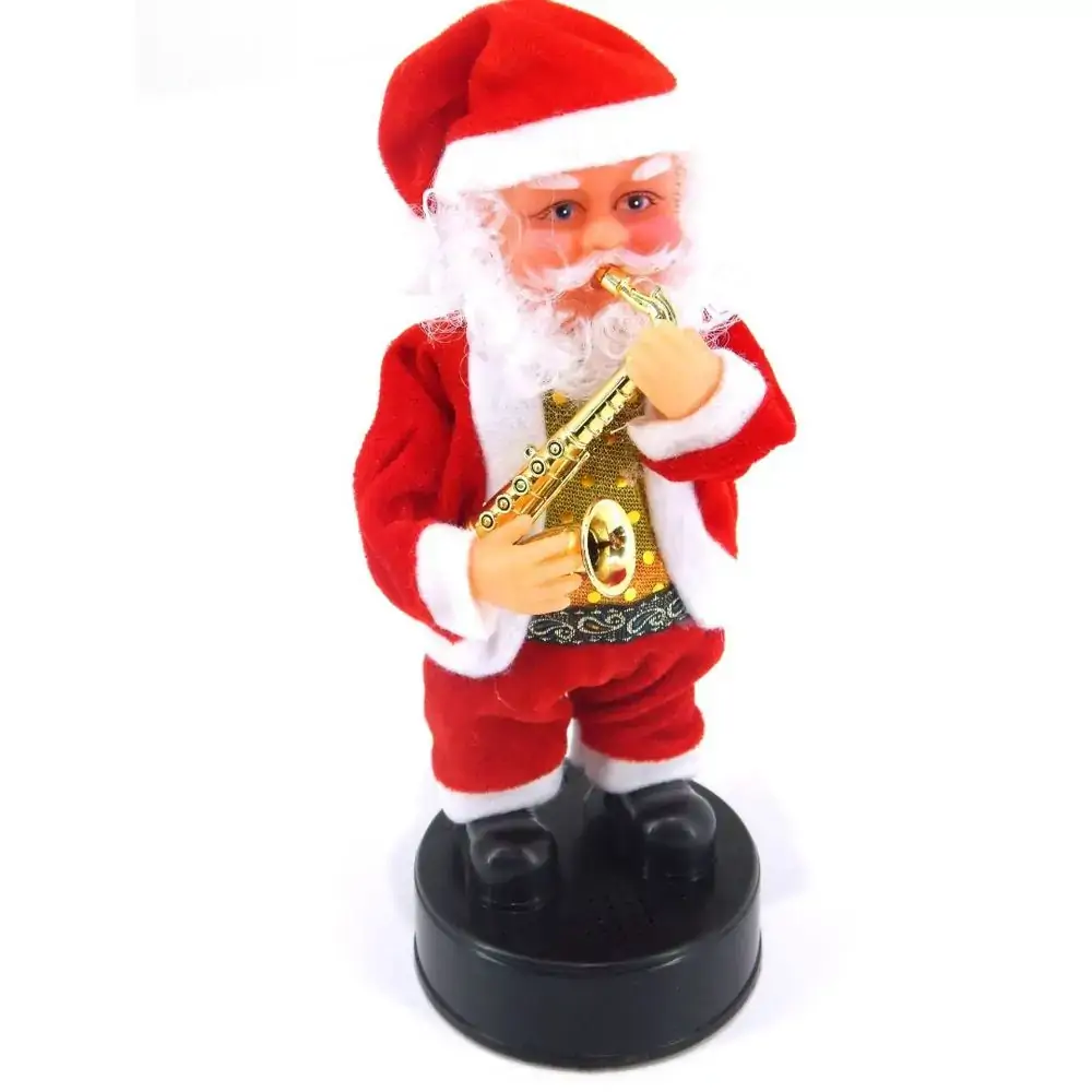 Papai Noel Musical C/sax 29cm4