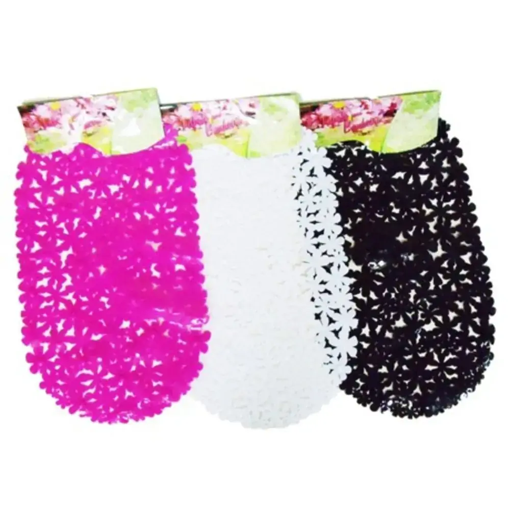 Tapete Banheiro Pvc Flores