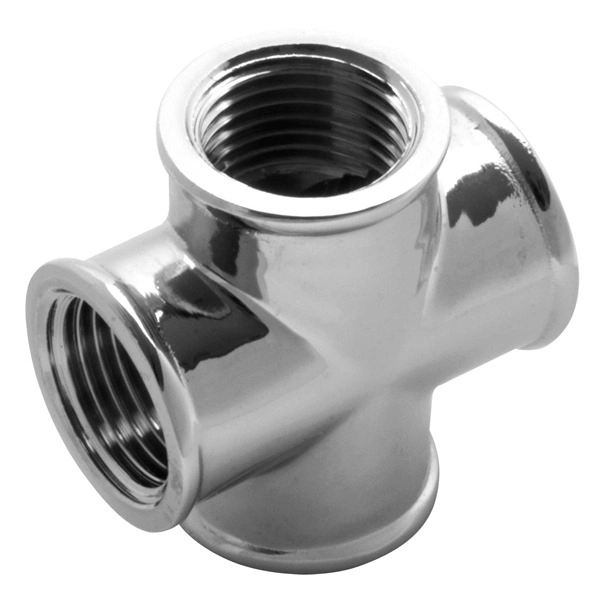 Cruzeta Latão Roscável 25mm ou 3/4" Forusi