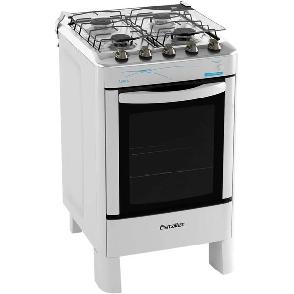 Fogão 4 Bocas Esmaltec Ágata com Acendimento Automático