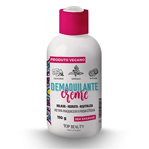 Demaquilante Creme 130g Top Beauty, Top Beauty