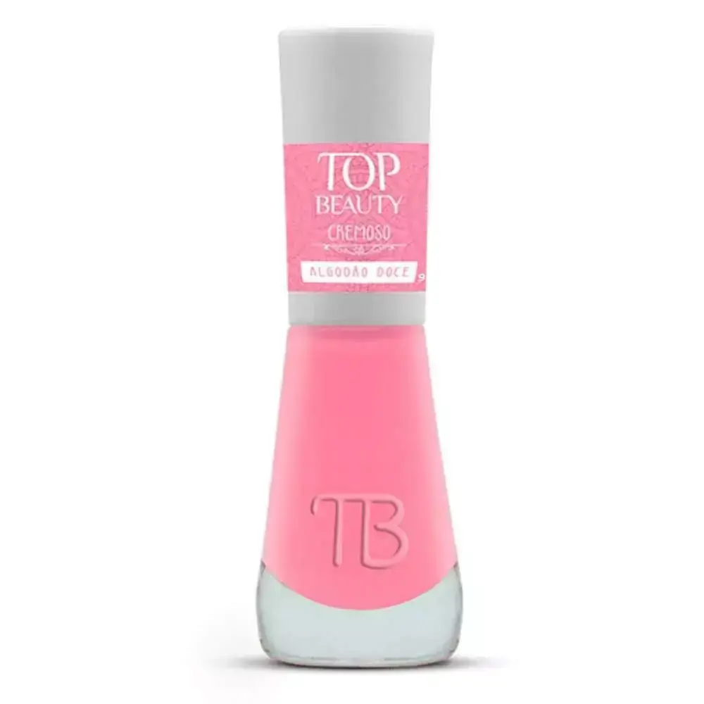 Esmalte Algodão Doce Top Beauty 9Ml