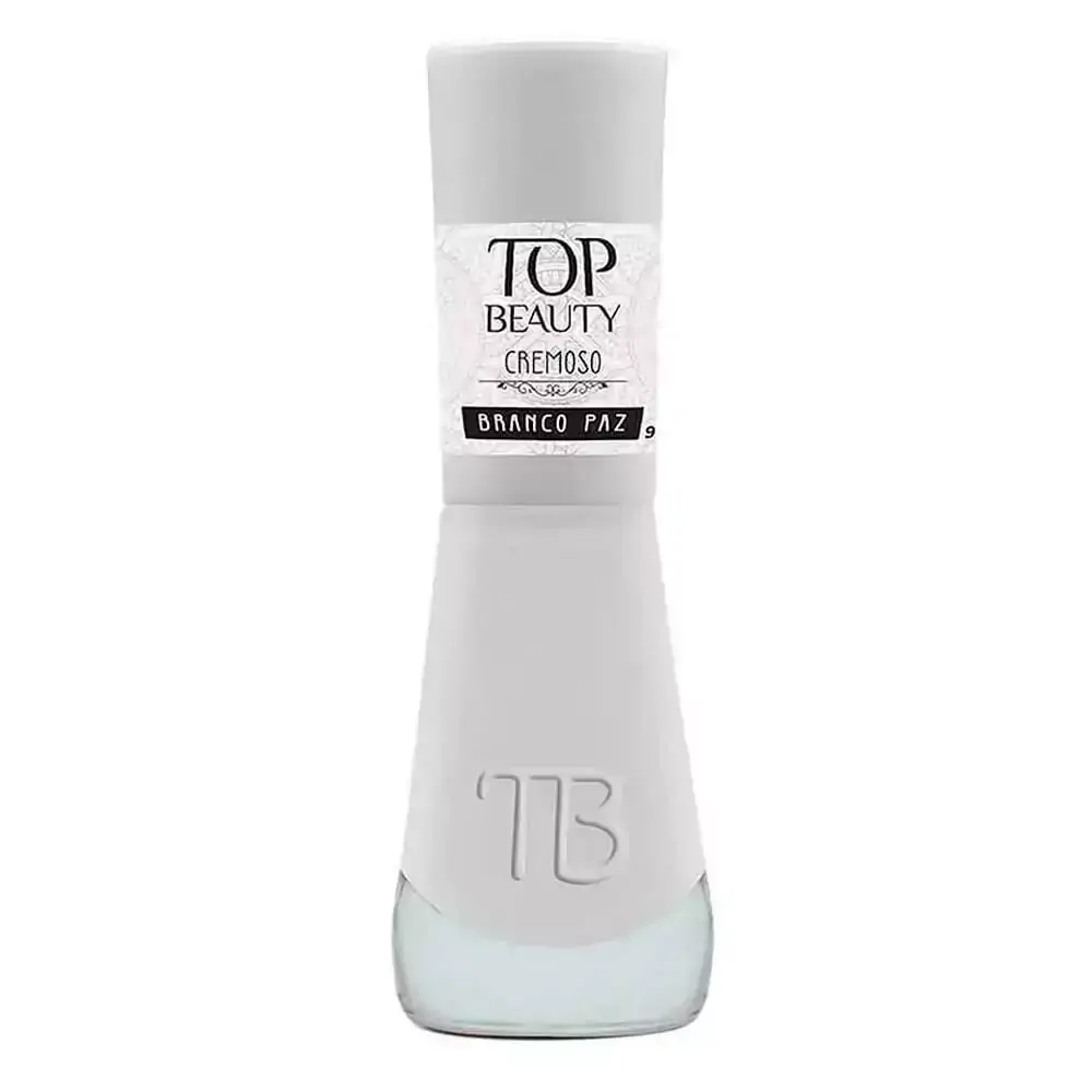 Esmalte Branco Paz Top Beauty 9Ml