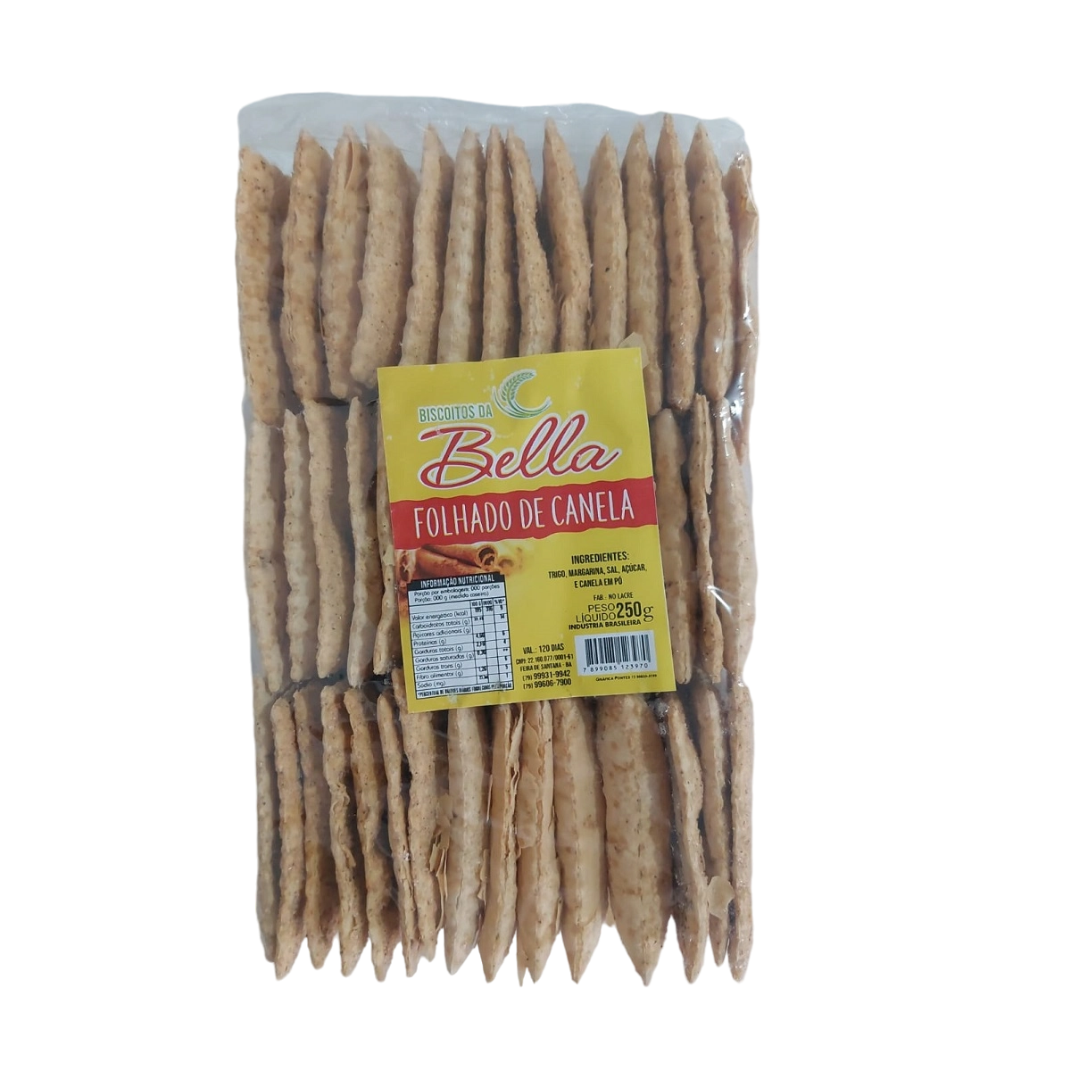 Fino Sabor Folhado De Canela