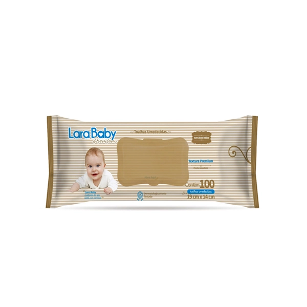 Toalha Umedecida Lara Baby C/100