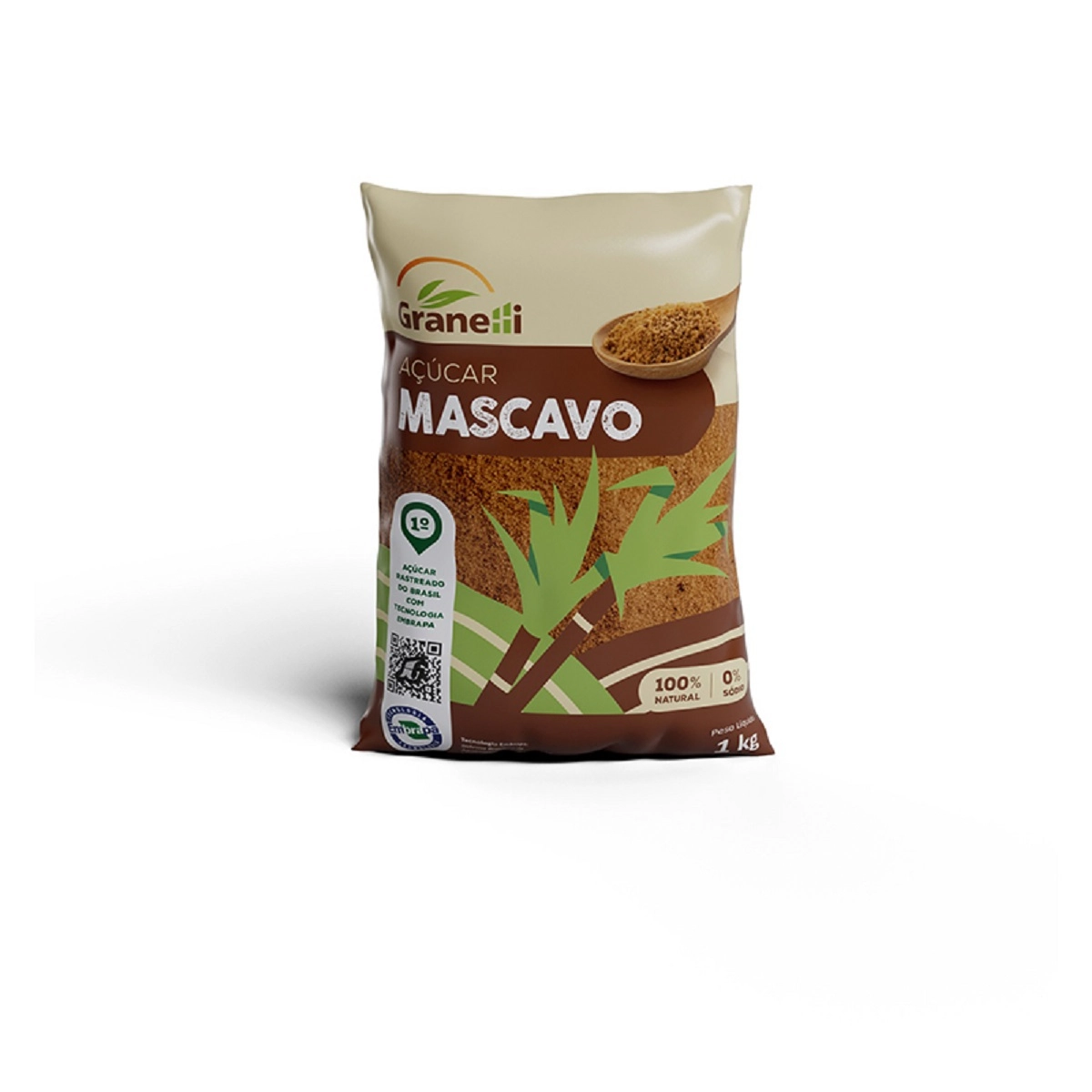 Acucar Mascavo Granelli 1kg