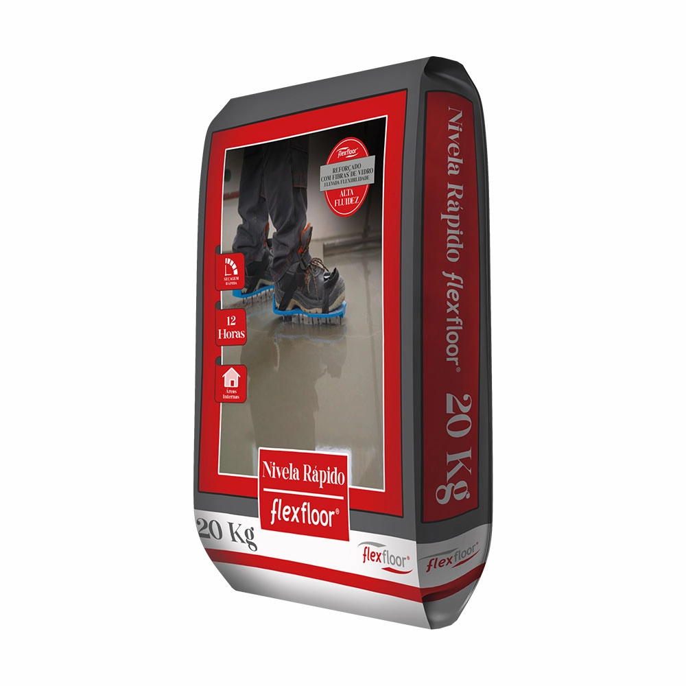 Argamassa Autonivelante Flexfloor - 20kg - Cinza