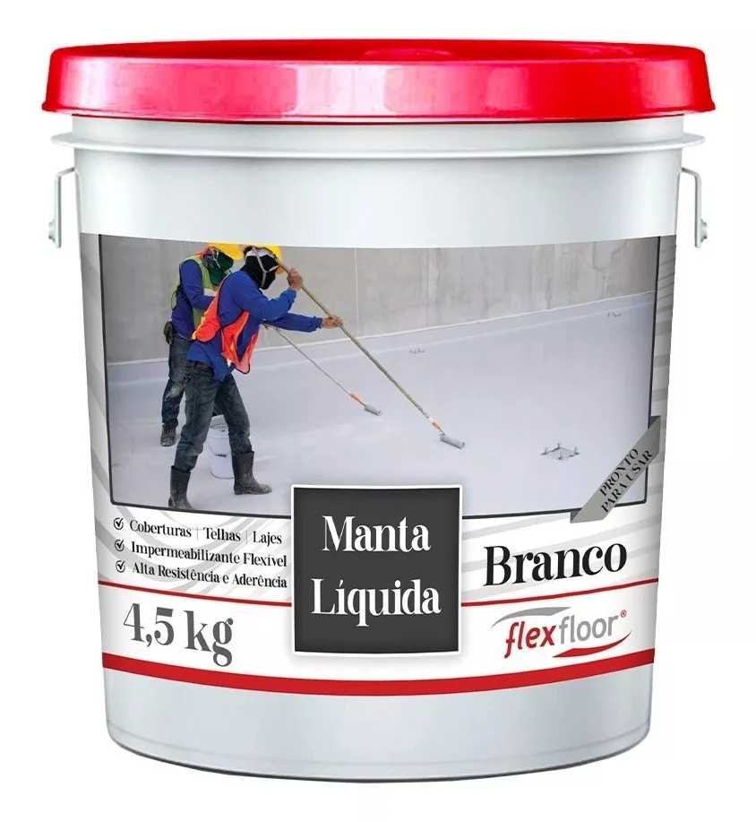 Manta Líquida Flexfloor - Branca Peso:4,5kg