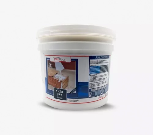 Cola Branca Pva Extra Flexfloor 10kg