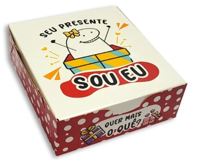 Caixa Para 9 Doces 12x11x4cm Seu Presente Sou Eu Cd18