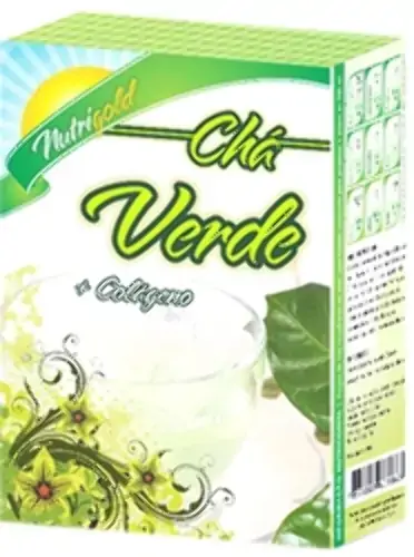 Chá Verde Solúvel Com Colágeno Nutrigold 200g