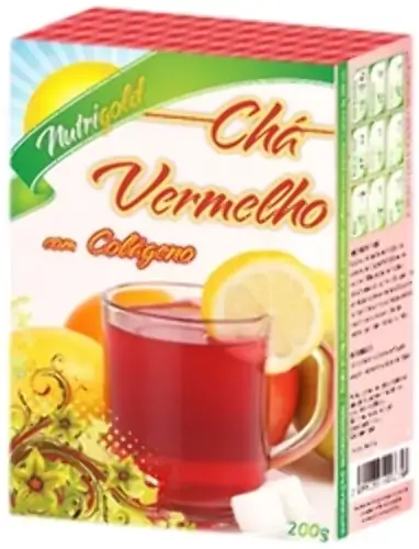 Cha Vermelho C Colageno Nutrigold