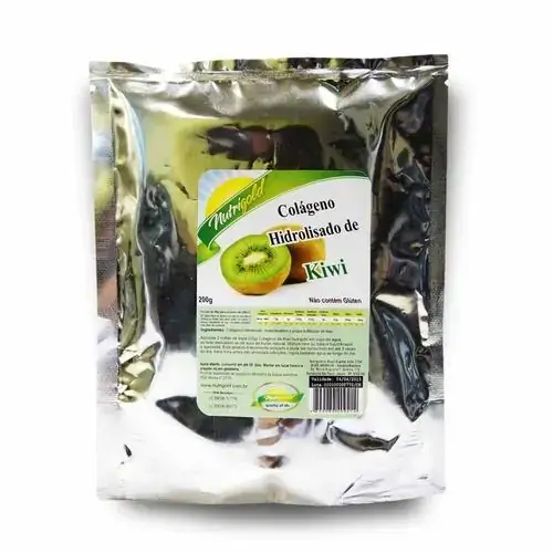 Colágeno Hidrolisado 200gr Nutrigold Kiwi