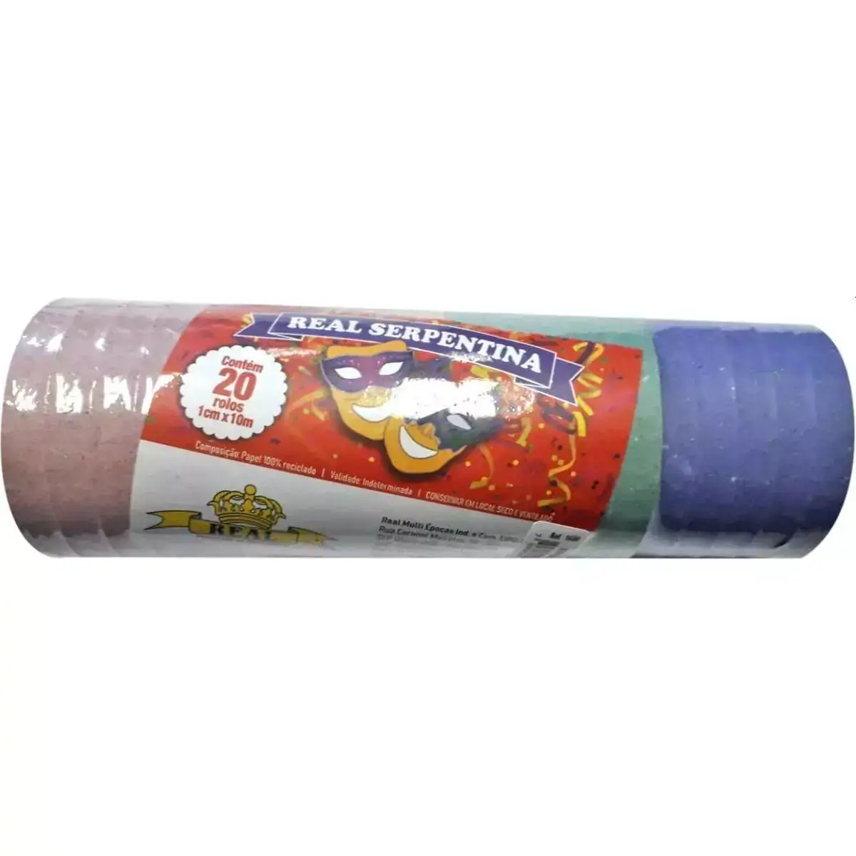 Artigo para Festa Serpentina 1CM X 10M