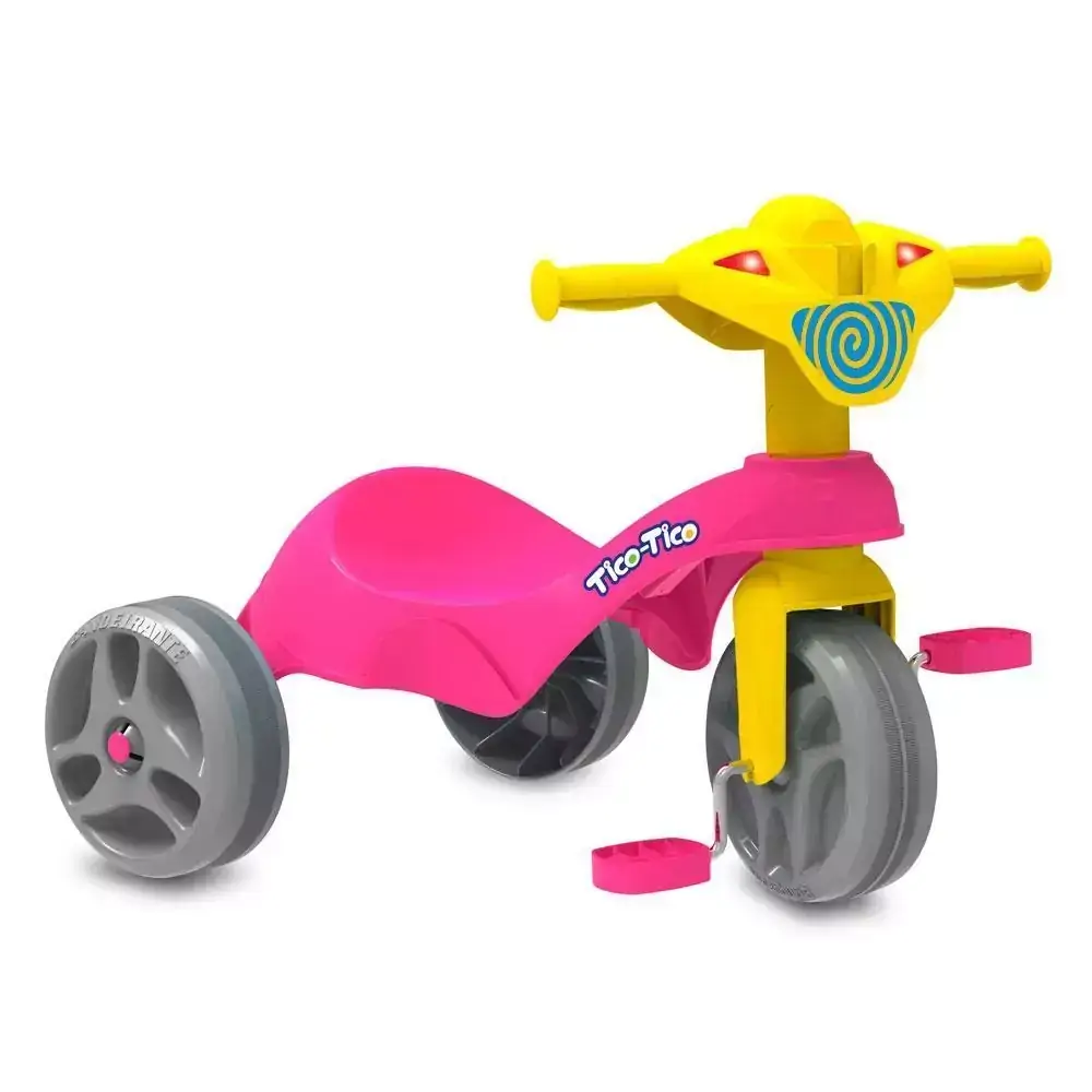 Triciclo Tico-Tico Club Rosa - Bandeirante