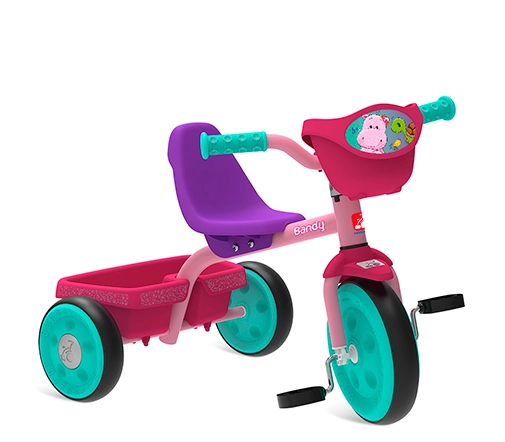 Triciclo Bandy Com Cestinha