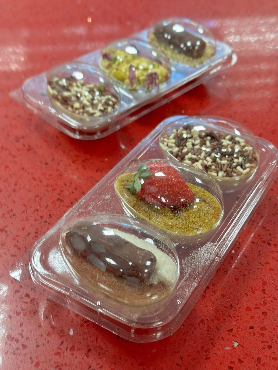 Bandeja Para 3 Ovos Cristal 05un 50gr 0730 Flip