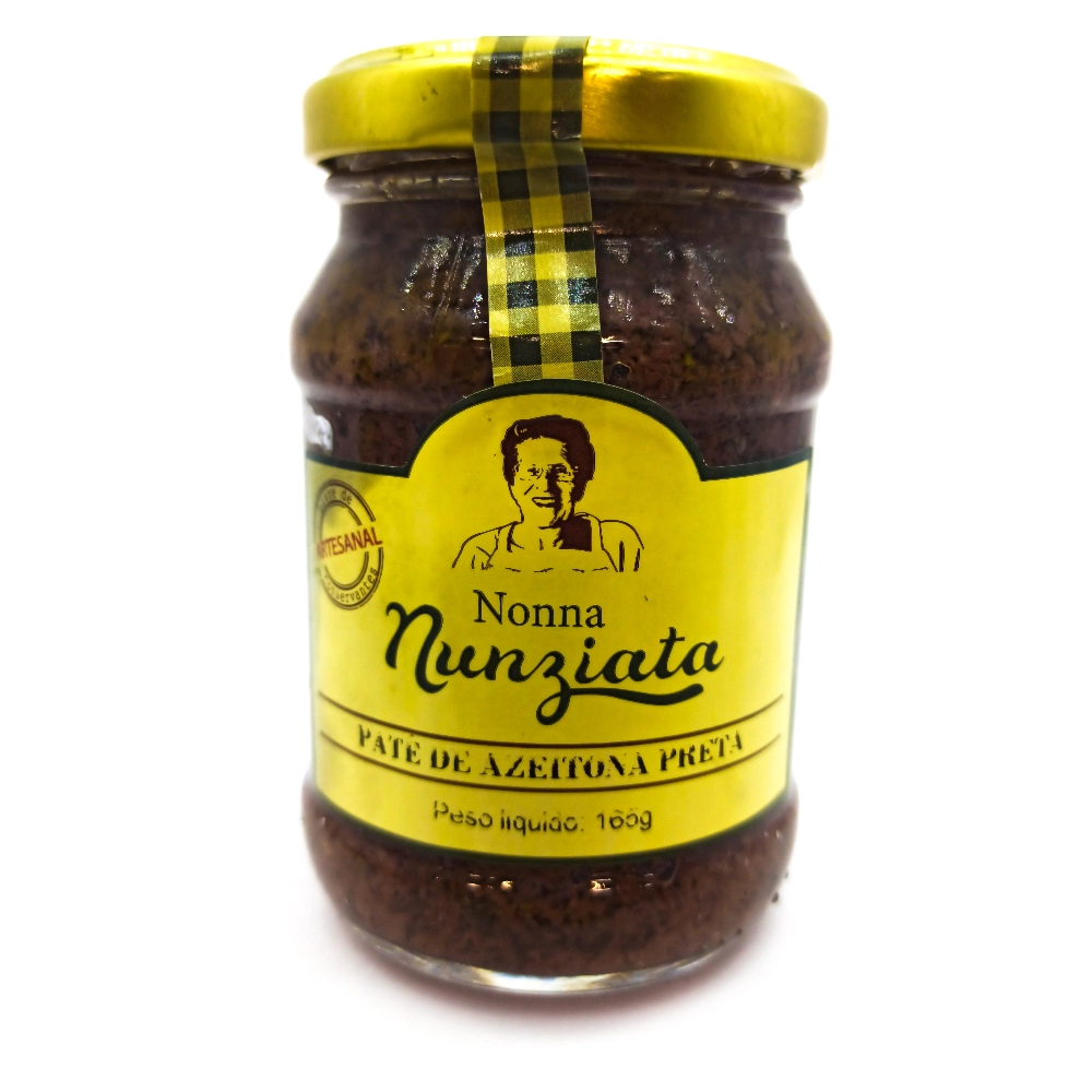 Pate Nonna Nunziata Azeit.preta 165gr