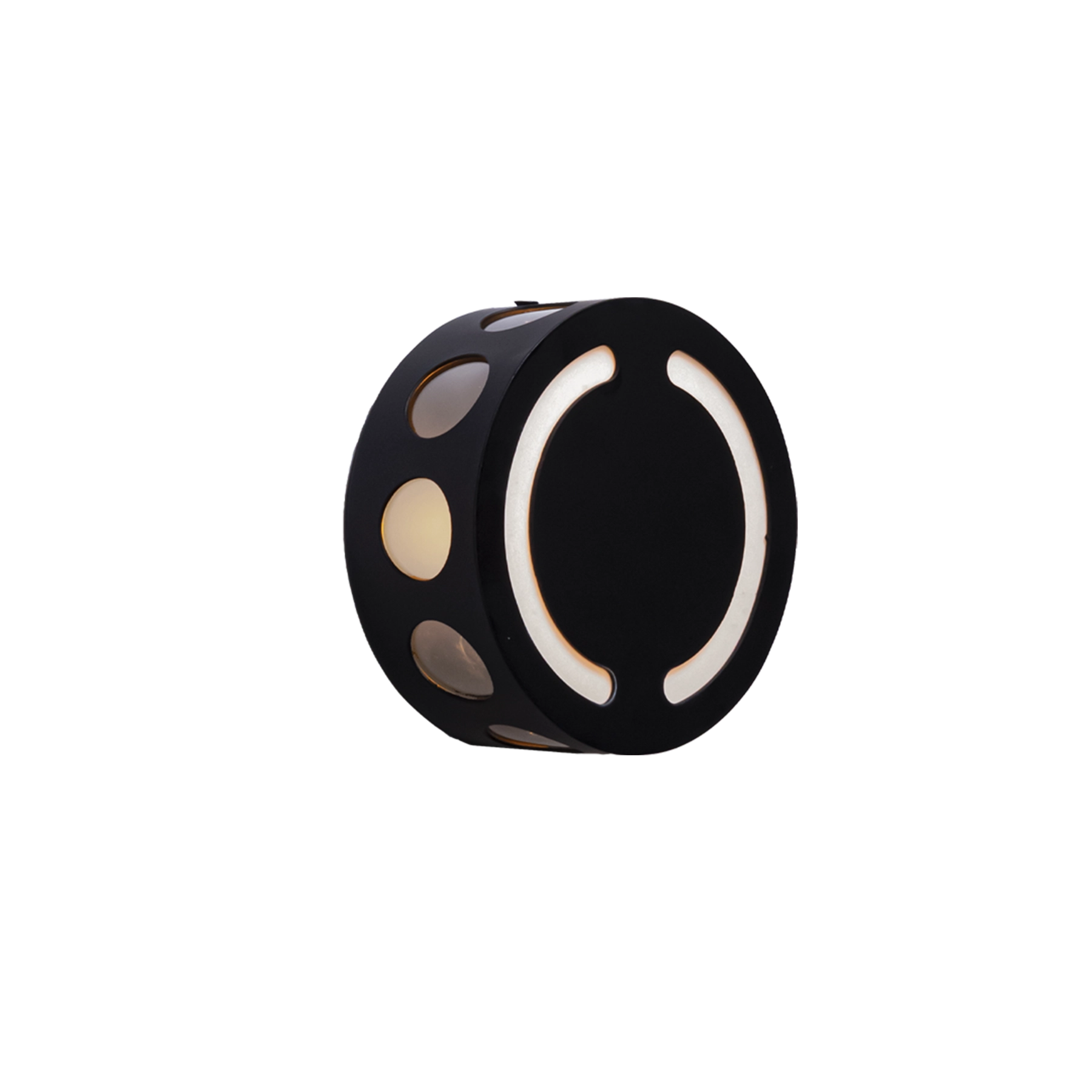 Arandela Sole Ball Preto IP44