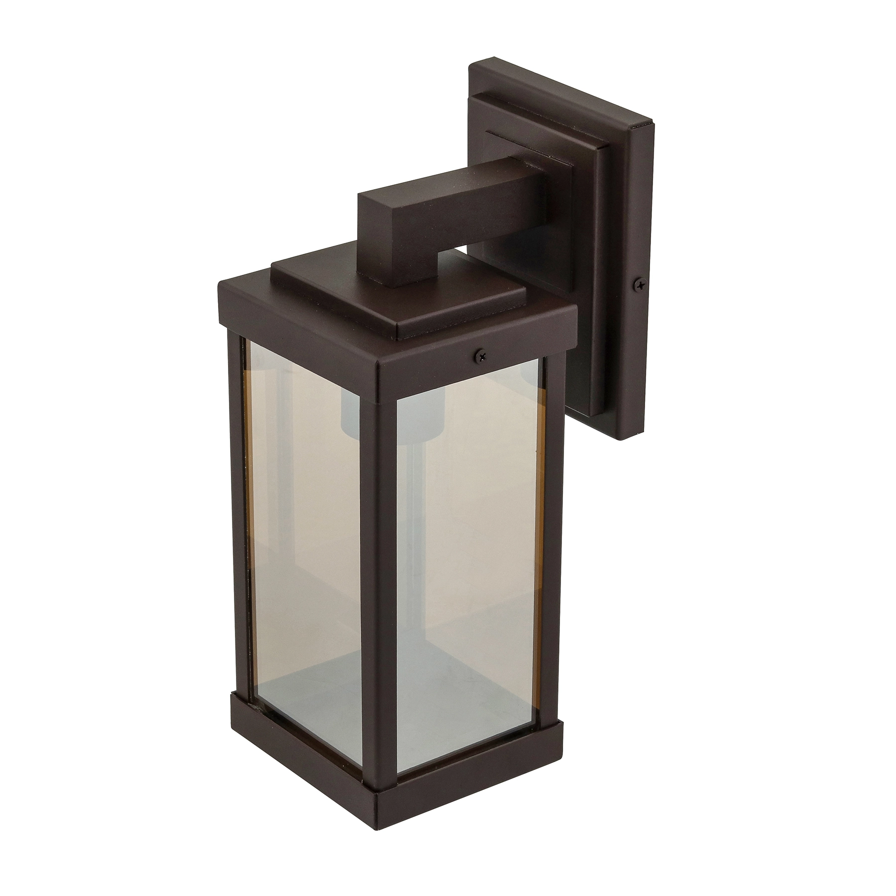 Arandela de Parede Externa IP40 Metaldomado Marrom Bivolt