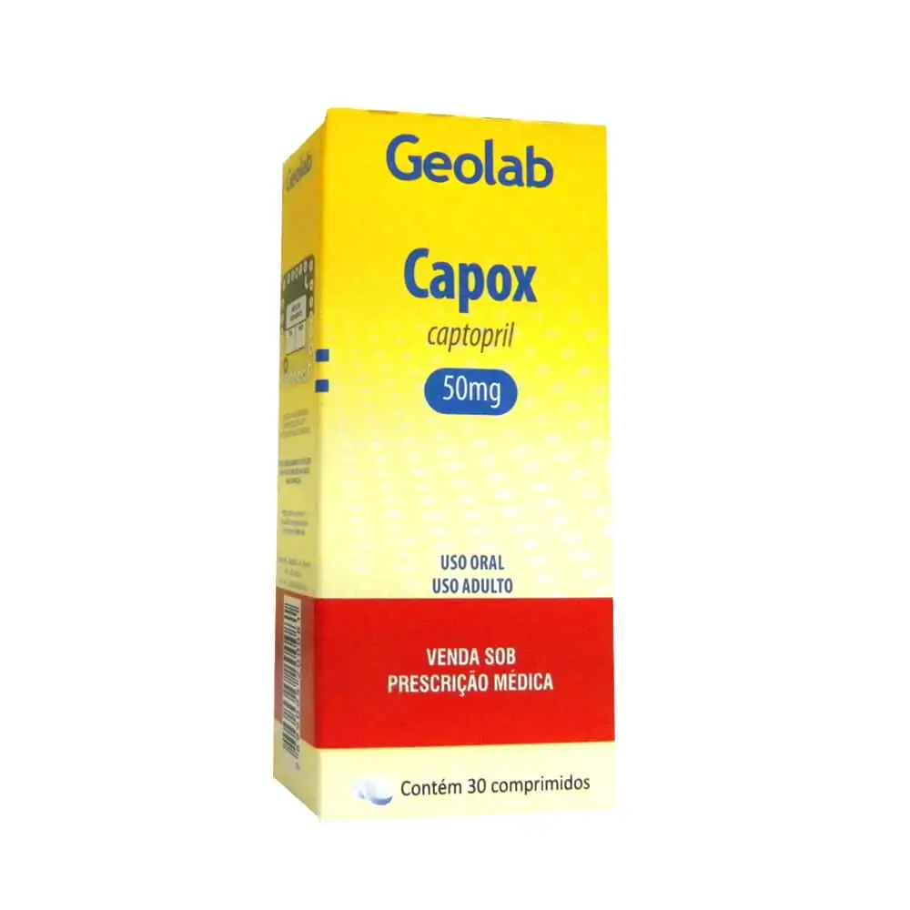 Capox 50 Mg 30 Comprimidos Geolab Similar