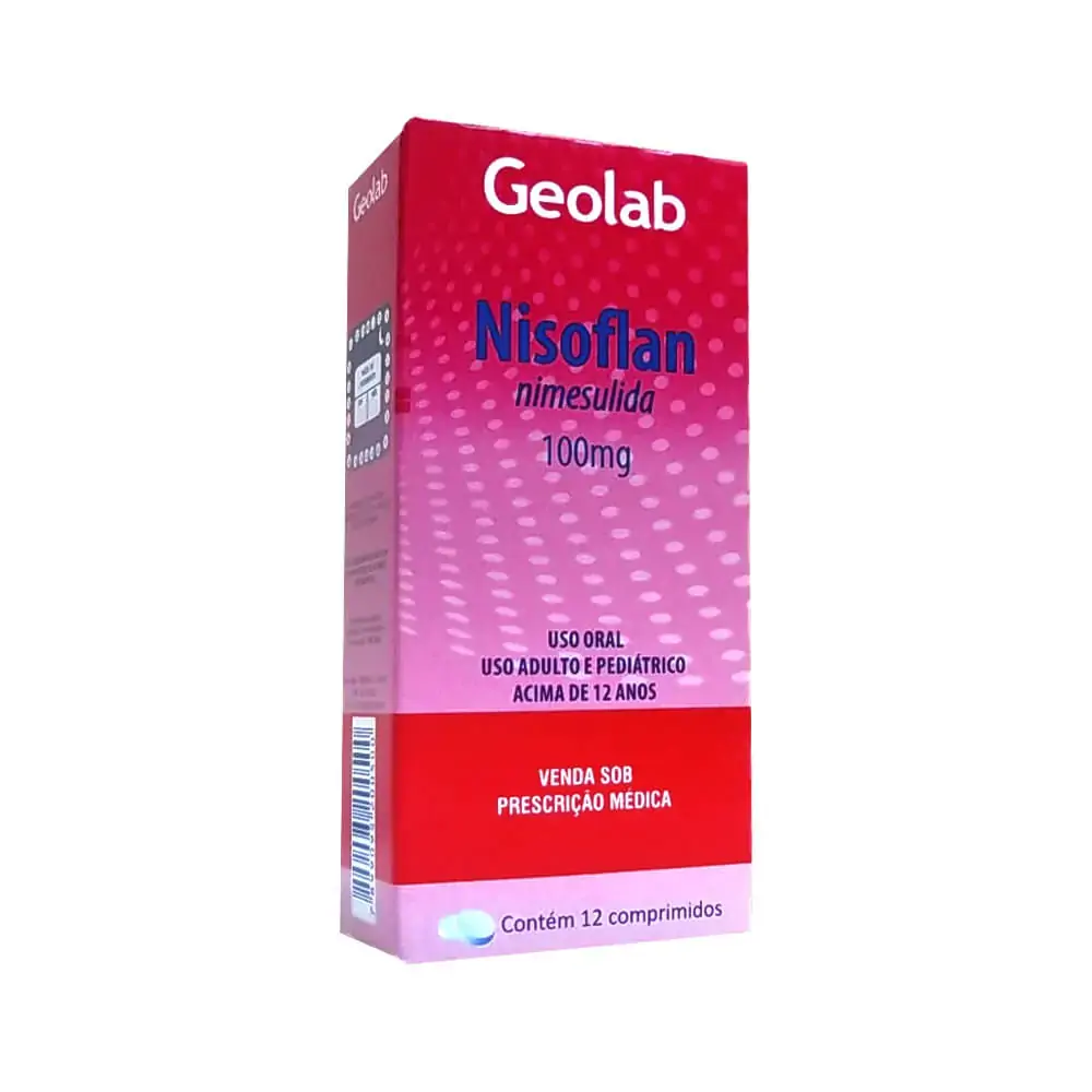 Nisoflan 100 Mg 12 Comprimidos Geolab Similar