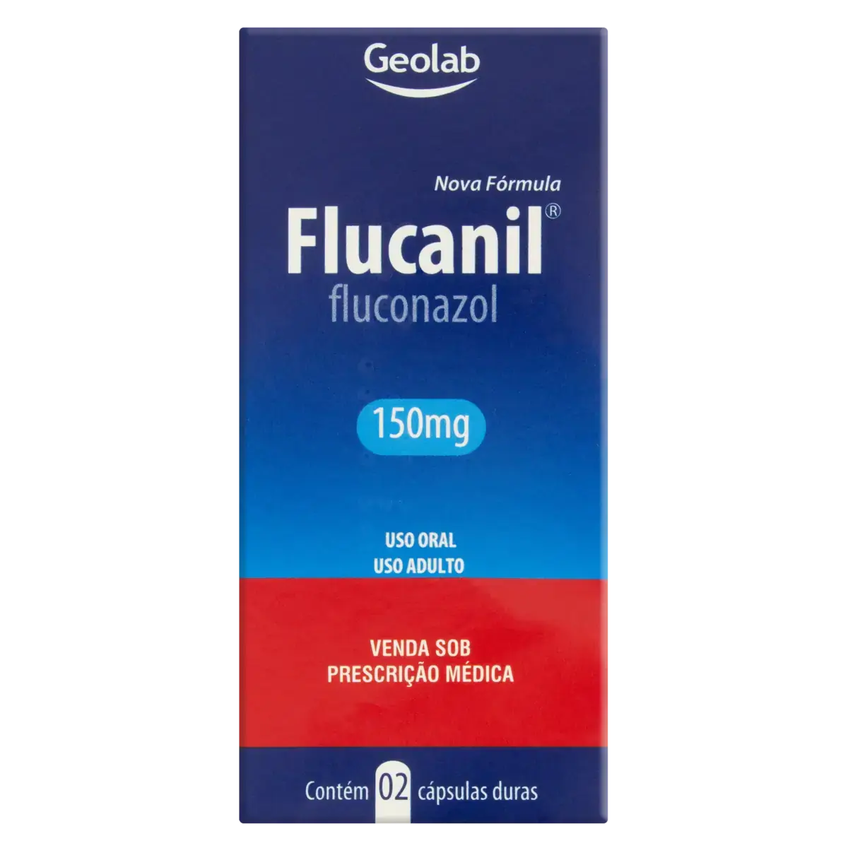 Flucanil 150mg Geolab Caixa 2 Cápsulas