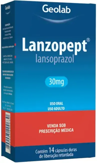 Lanzopept 30 Mg 14 Cápsulas Geolab Similar