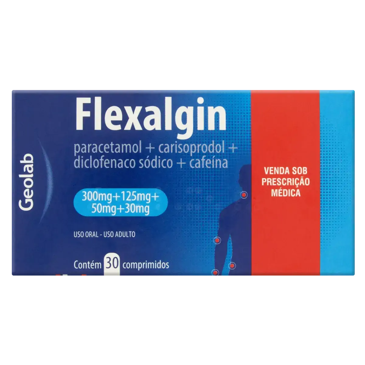 Flexalgin Geolab Caixa 30 Comprimidos