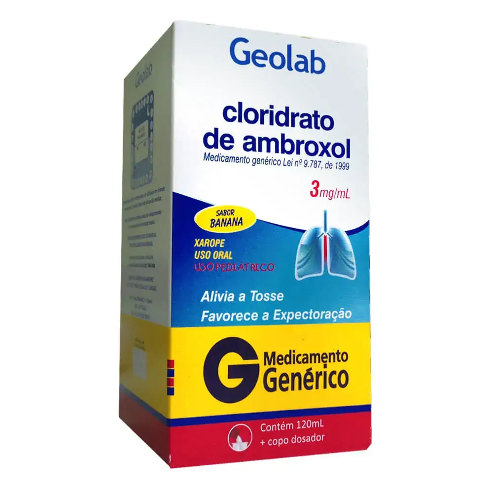 Cloridrato De Ambroxol 15mg/5ml Xpe Fr Ped
