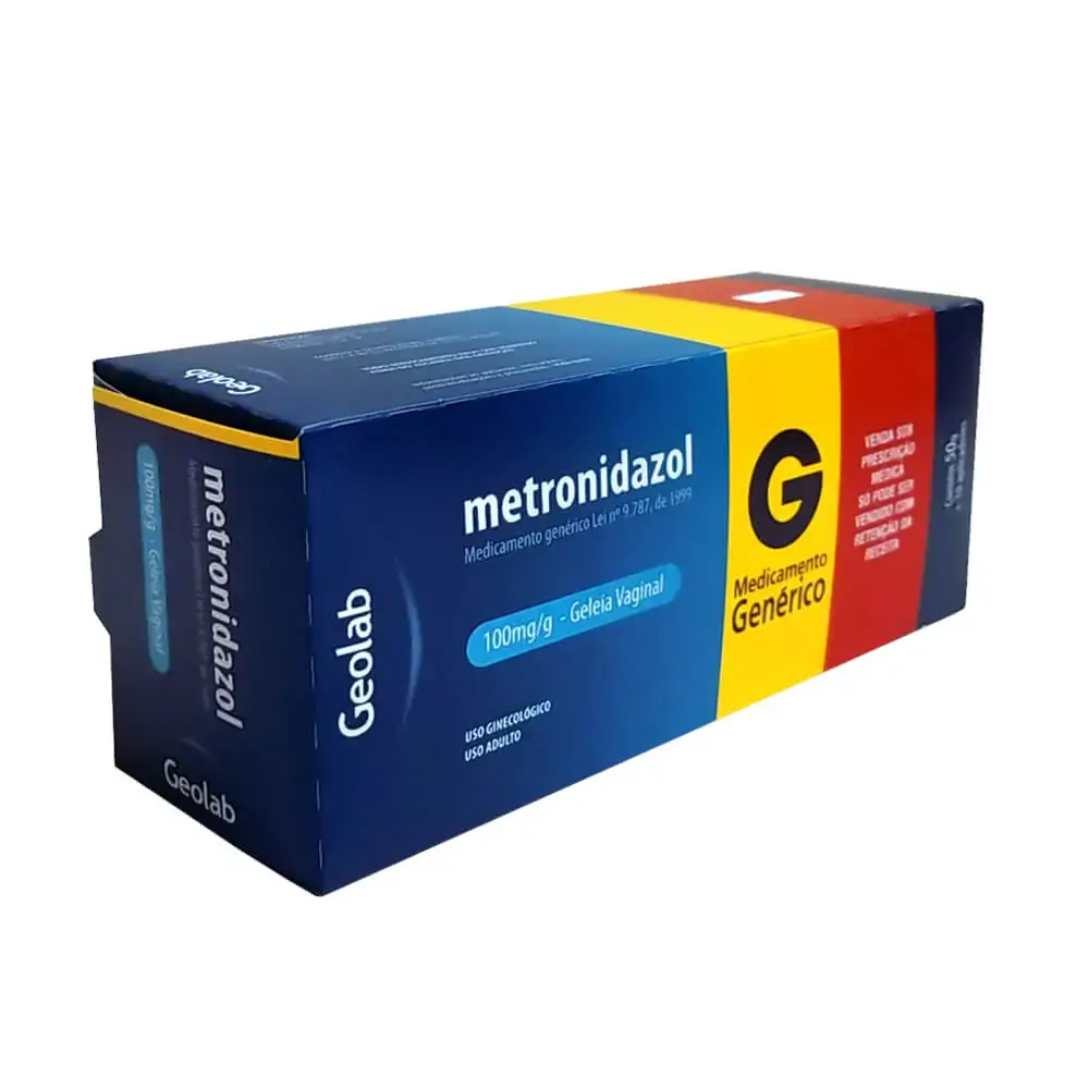 Metronidazol 100 Mg/g Gel Geolab Genérico