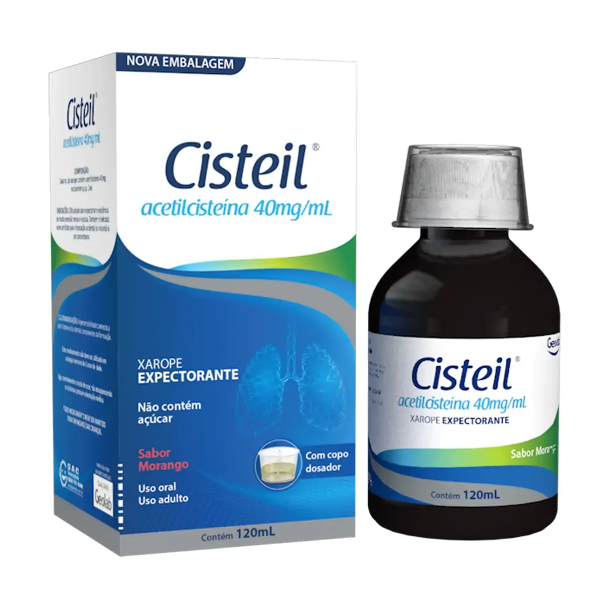 Cisteil 40 Mg/ml Geolab Similar
