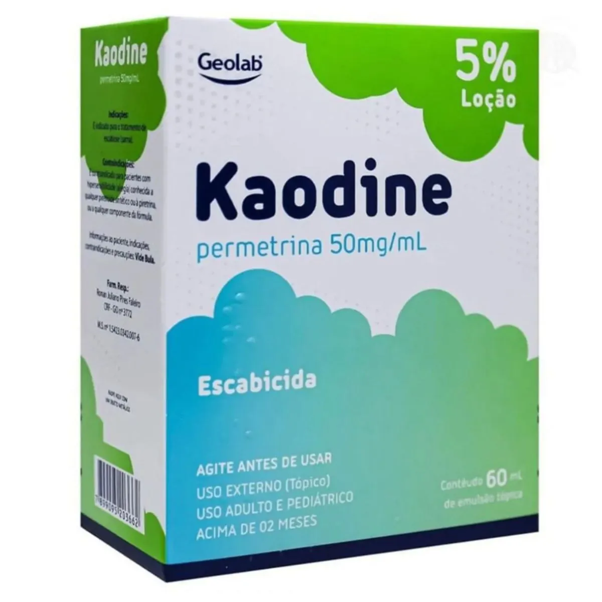 Kaodine 50mg/ml Loc Fr 60ml