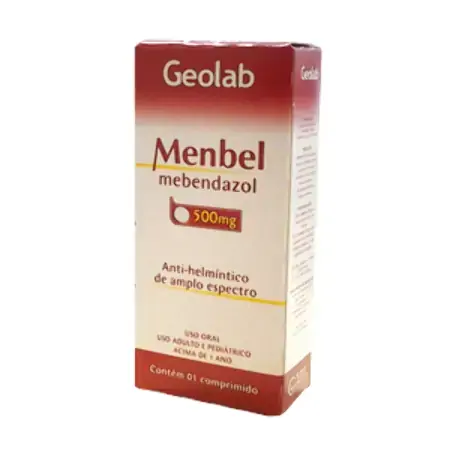 Menbel 500 Mg 1 Comprimido Geolab Similar