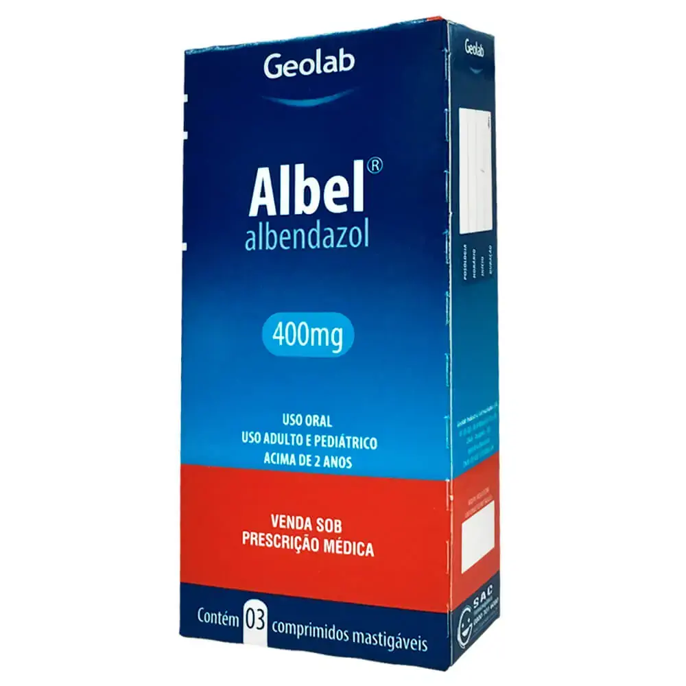 Albel 400mg Cx 03 Comp