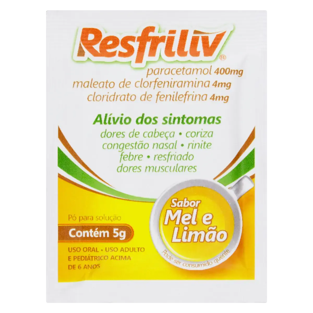 Resfriliv Mel E Limão Geolab Envelope 5g