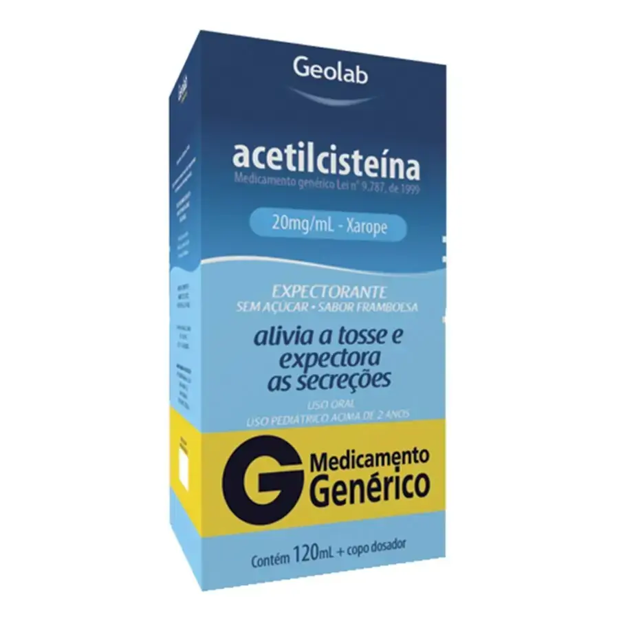 Acetilcisteina 20 Mg/ml 1 Ml Geolab Genérico