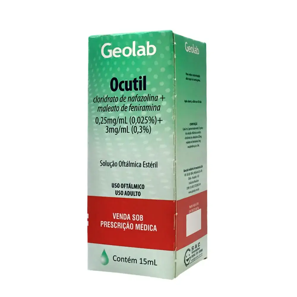 Ocutil 0,25 3mg/ml Sol Oft Fr