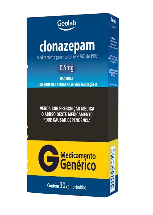 Gen.clonazepam 0,5mg 30cpr