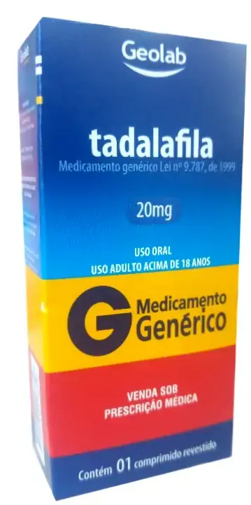 Tadalafila 20mg 1cpr Geolab