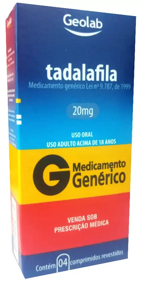 Mg Tadalafila 20mg 4cps Geolab