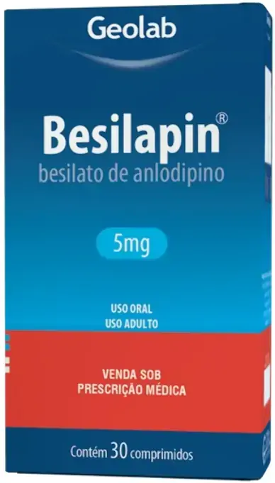 Besilapin 5mg Geolab Caixa 30 Comprimidos