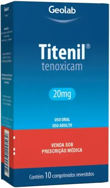 Tenoxicam 20 Mg Com Rev Ct Bl Al Plas Trans X 10