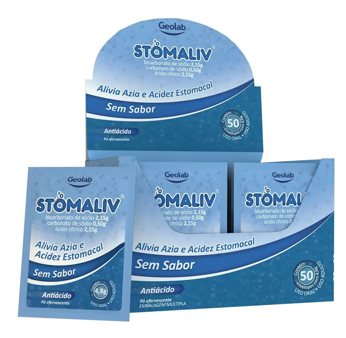 Stomaliv 5g Cx 50 Env Sem Sabor