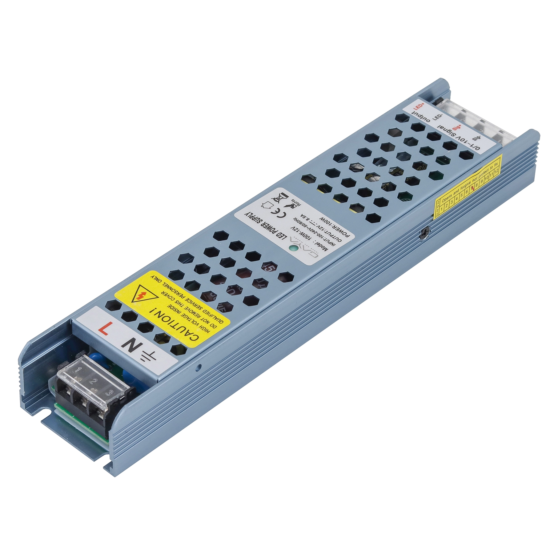 Driver para Fita Led Dimerizável 100W 12V Gaya