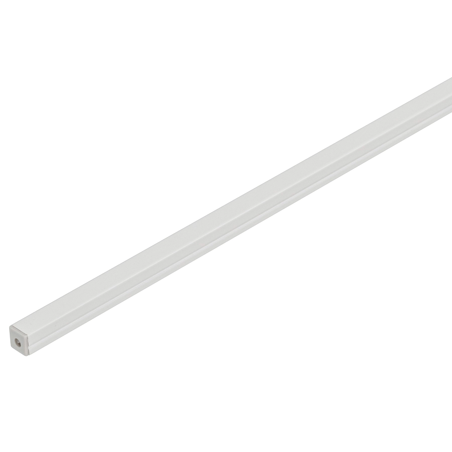 Perfil Baby Branco 8mm 1m de Sobrepor Gaya