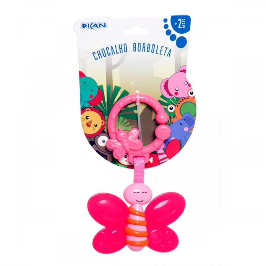 Chocalho Borboleta Ref 1875 Dican