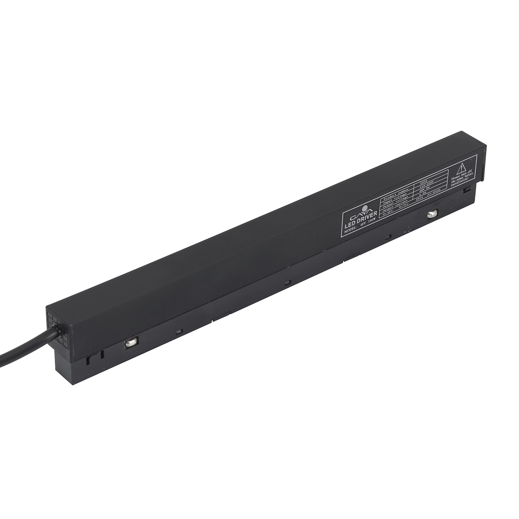 Driver para Trilho Magnético Mag Gaya Preto Bivolt